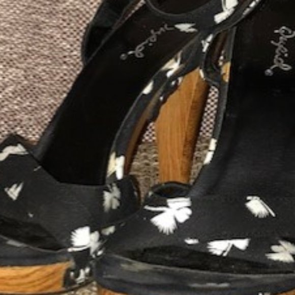 Qupid black&white highheels - Picture 6 of 6